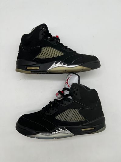 Nike Air Jordan 5 Retro OG "Black/Fire Red/Metallic Silver/White" (2016)