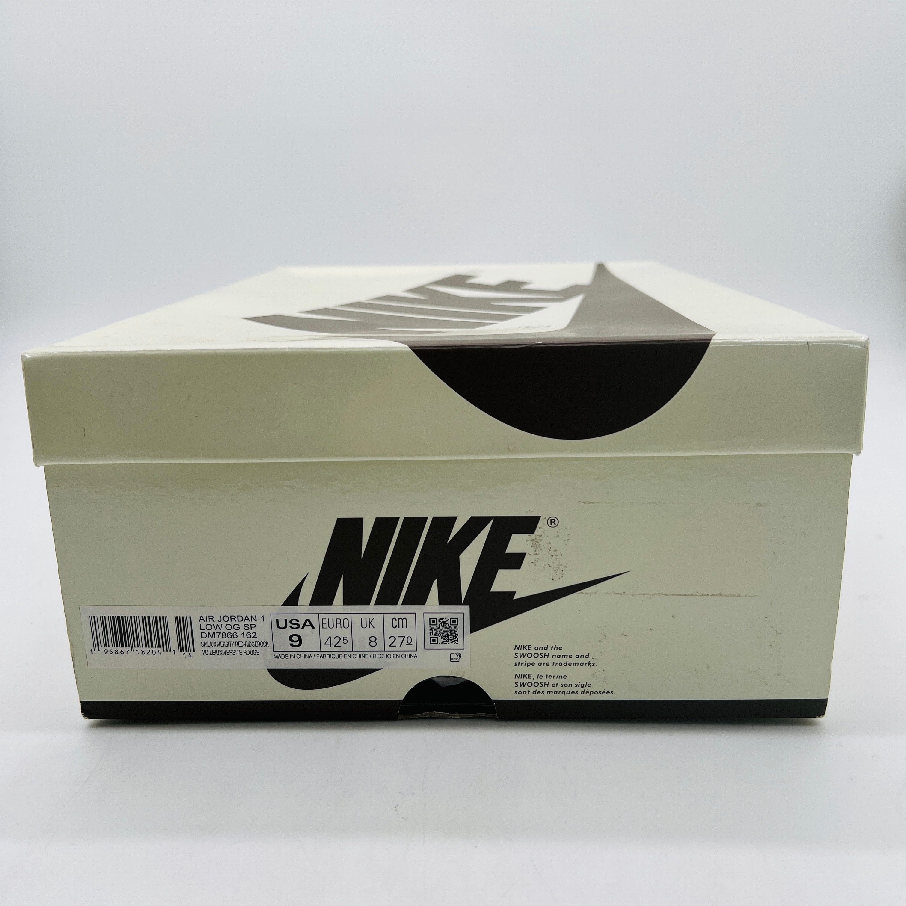 Travis Scott × Nike Air Jordan 1 Low OG SP "Reverse Mocha/Sail and Ridgerock"