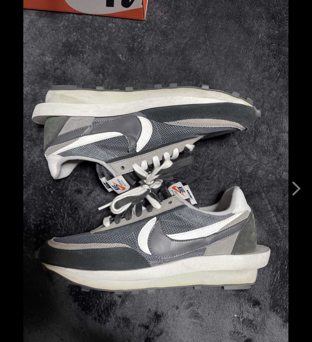 sacai × Nike LD Waffle "Black"