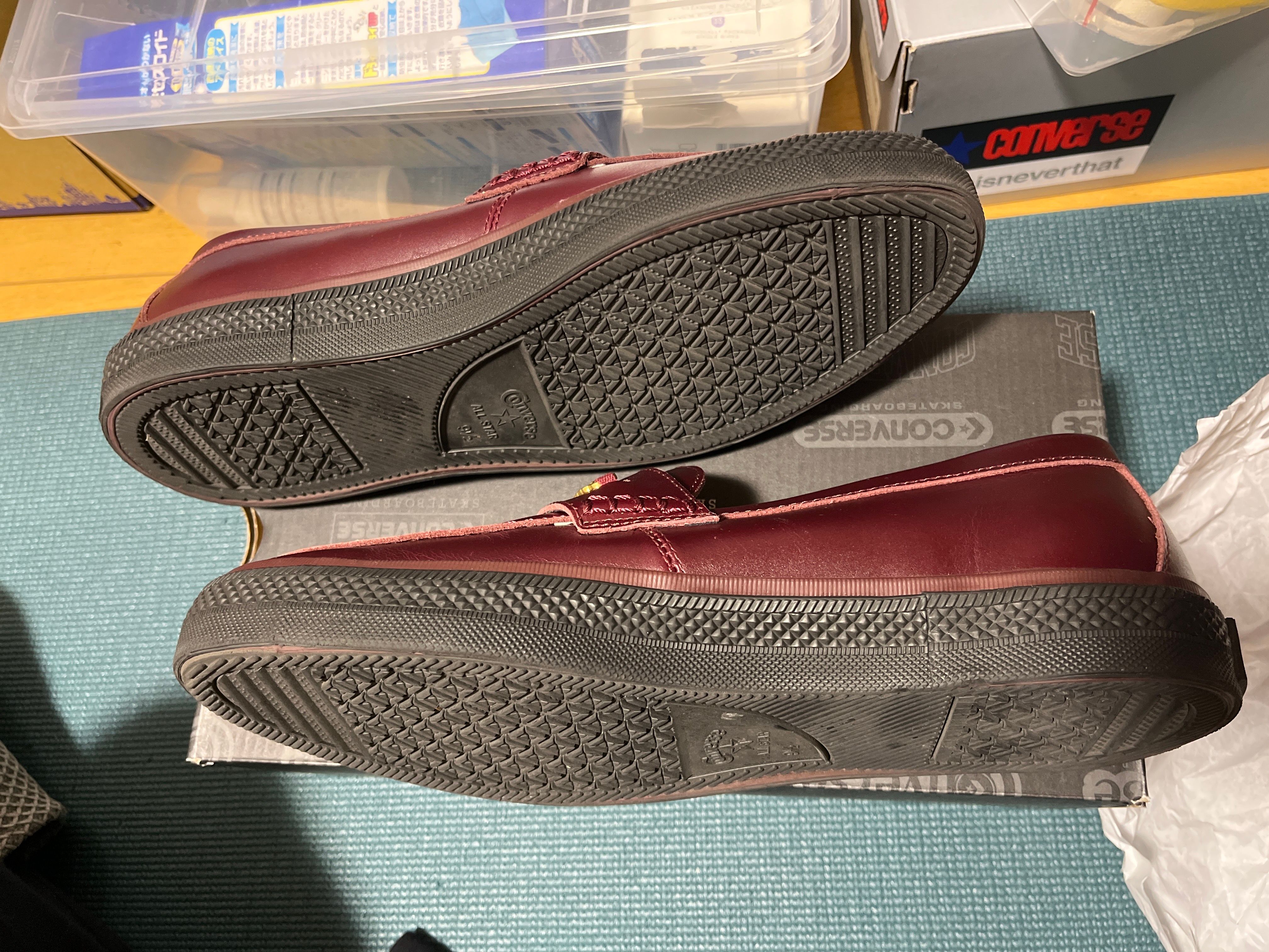 Toya Horiuchi × Converse CS Loafer SK + "Red Brown"