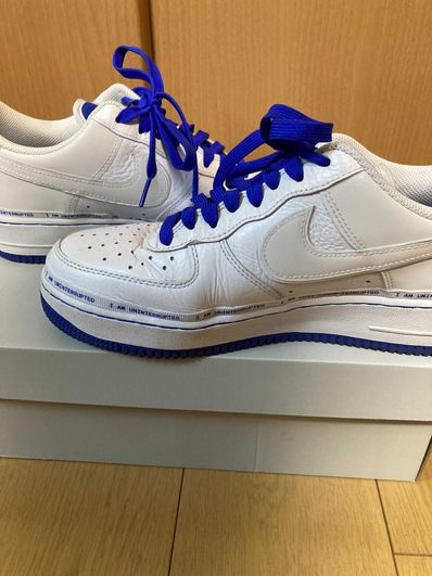 Uninterrupted × Nike Air Force 1 "White/Lapis Blue"