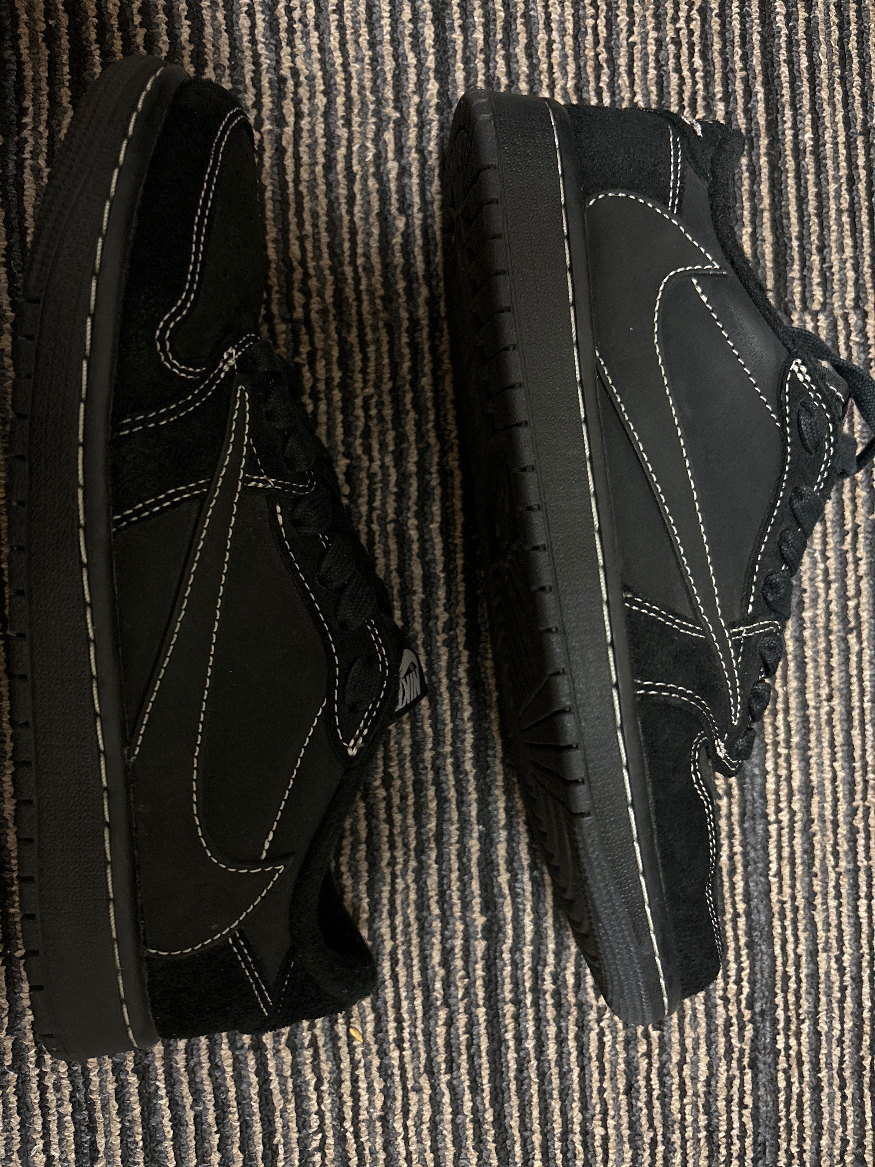 Travis Scott × Nike Air Jordan 1 Low OG SP "Black Phantom"