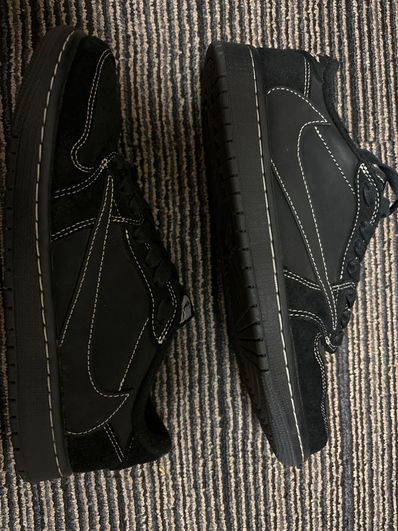 Travis Scott × Nike Air Jordan 1 Low OG SP "Black Phantom"