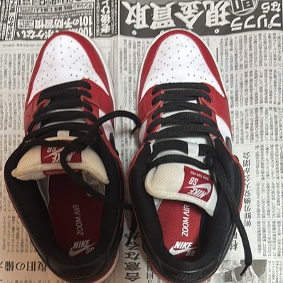 Nike SB Dunk Low Pro "J-Pack Chicago/Varsity Red and White"