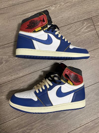 Union × Nike Air Jordan 1 Retro High OG NRG "Storm Blue/Varsity Red"