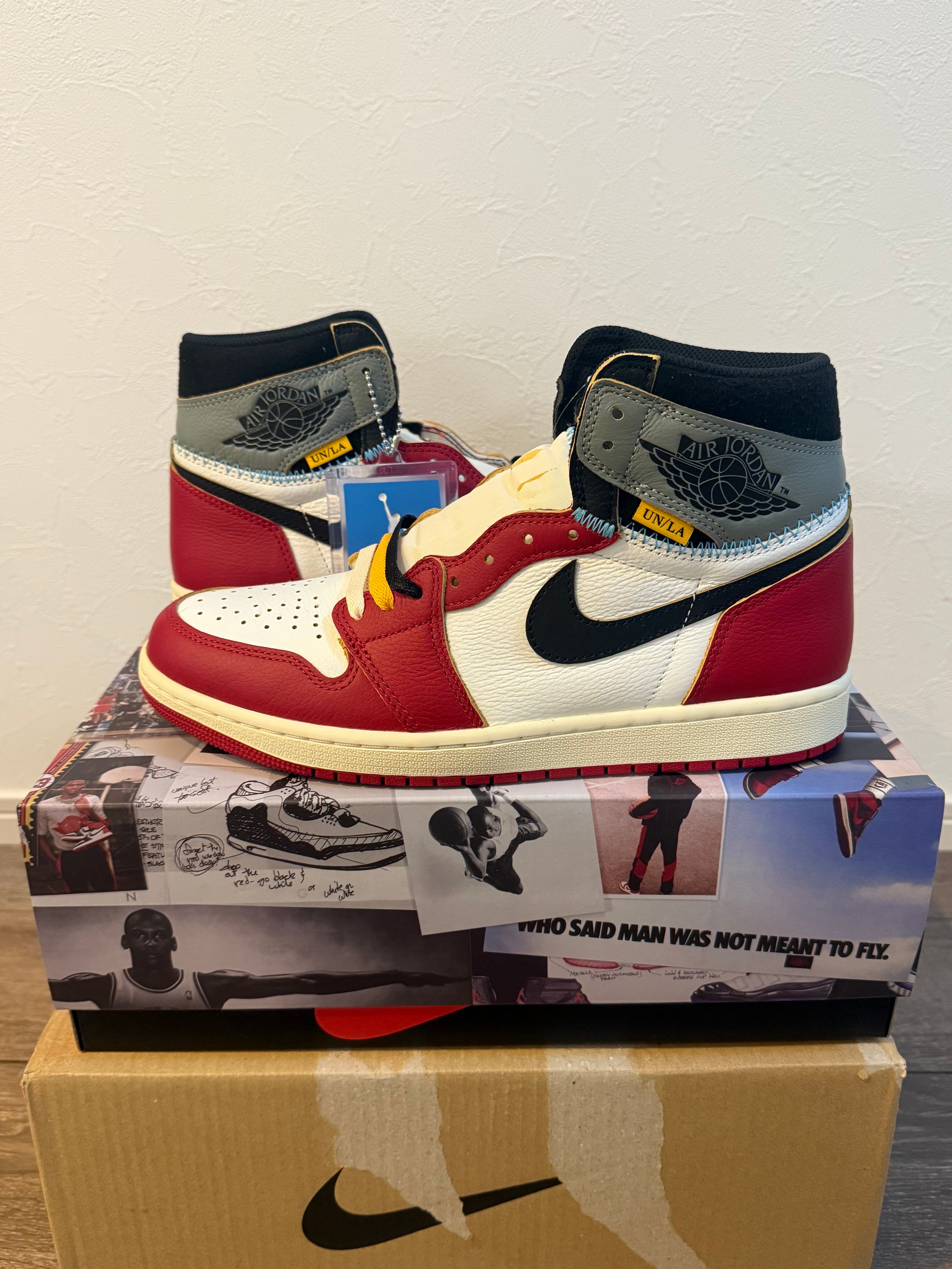 UNION × Nike Air Jordan 1 Retro High OG "Chicago/Shadow"