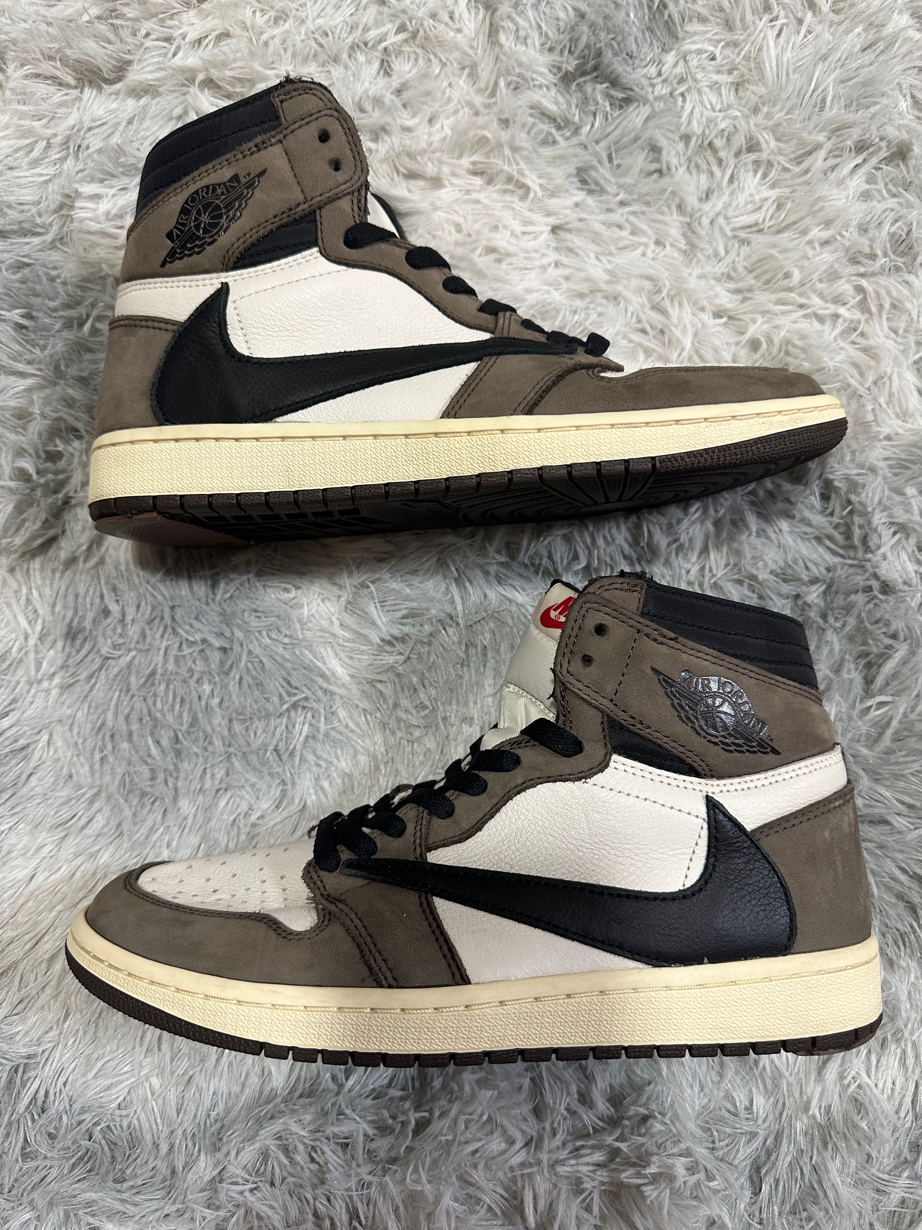 Travis Scott × Nike Air Jordan 1 Retro High OG TS SP "Sail/Dark Mocha"