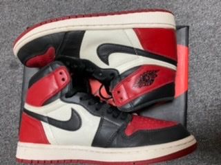 Nike Air Jordan 1 Retro High OG "Bred Toe"