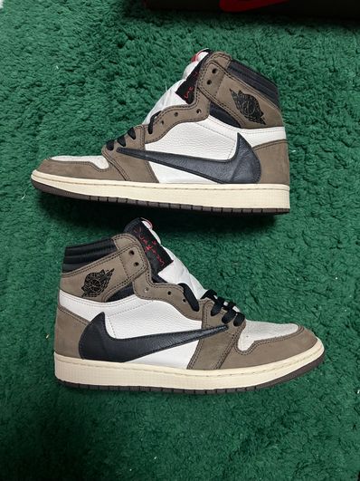 Travis Scott × Nike Air Jordan 1 Retro High OG TS SP "Sail/Dark Mocha"
