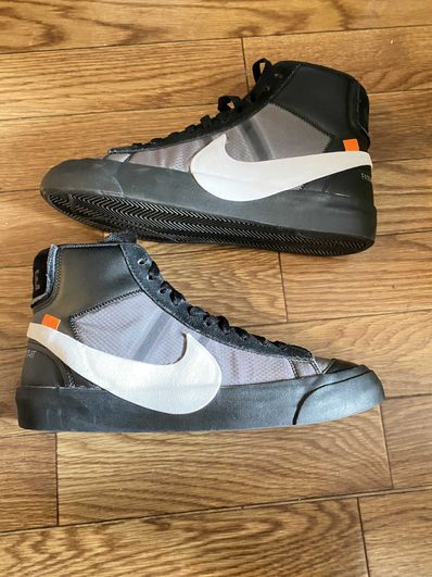 Off-White × Nike Blazer Studio Mid "Grim Reaper"