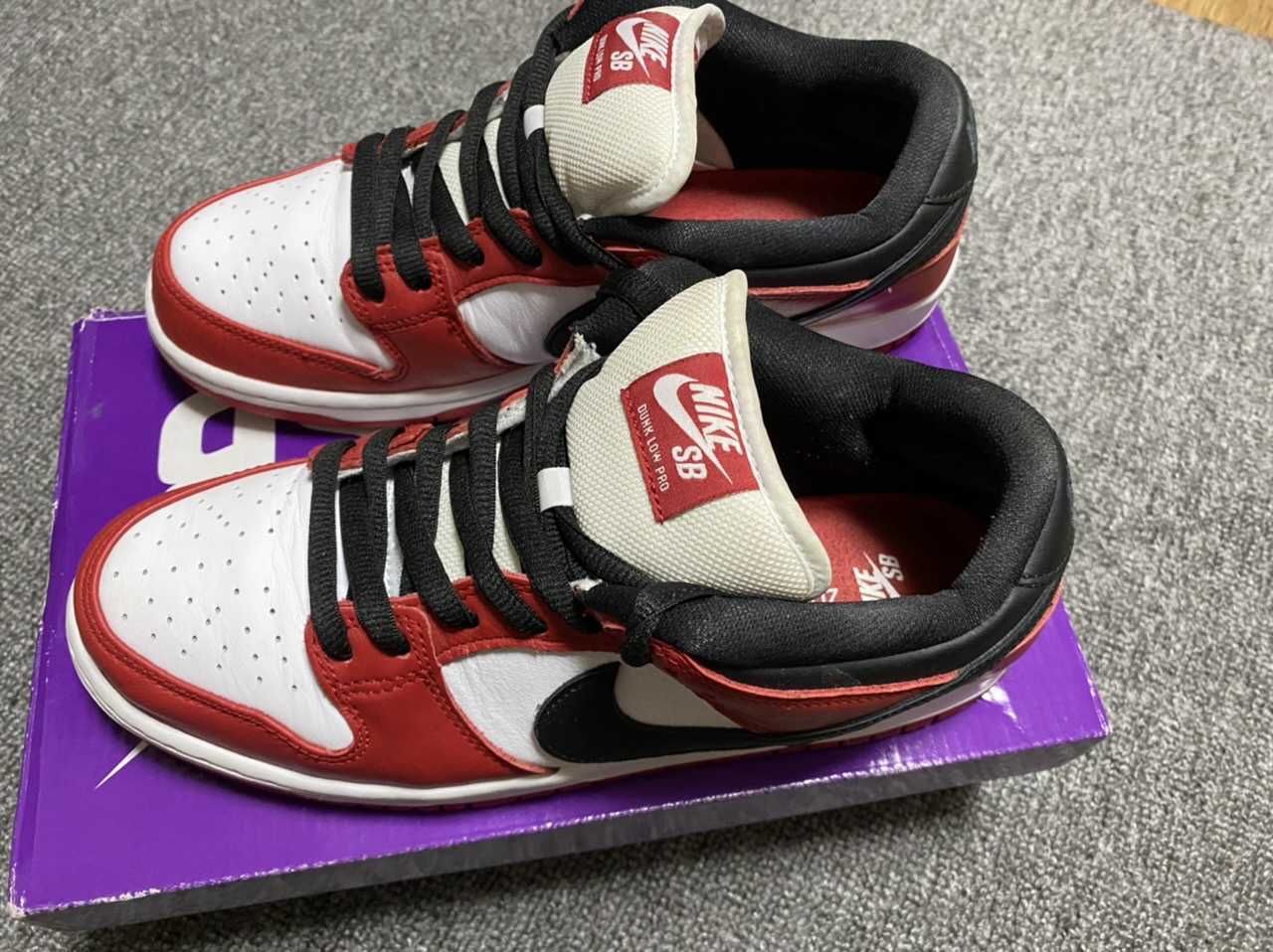 Nike SB Dunk Low Pro "J-Pack Chicago/Varsity Red and White"