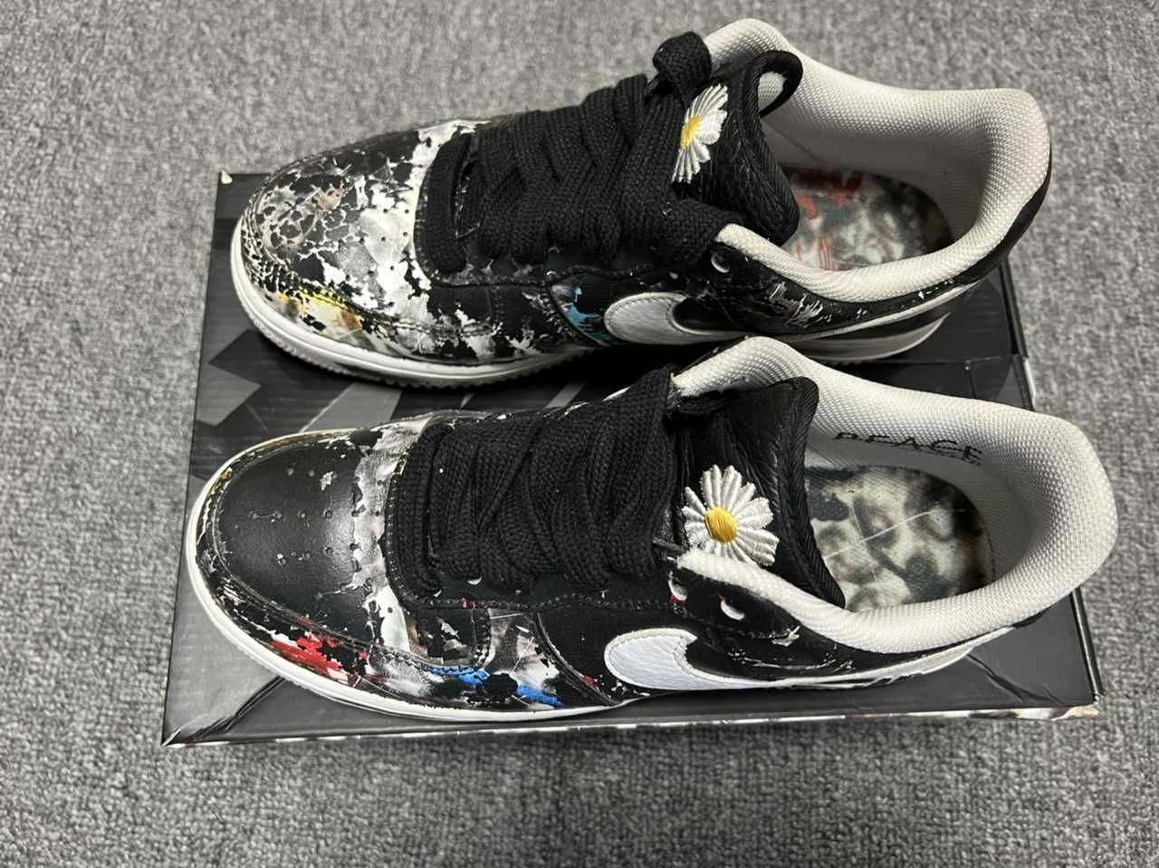 PEACEMINUSONE × Nike Air Force 1 Low Para Noise "Black" / G-DRAGON