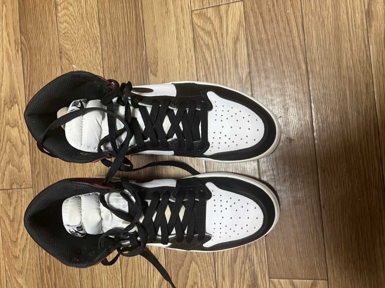 Nike Air Jordan 1 Retro High OG "Black Toe"(2016)