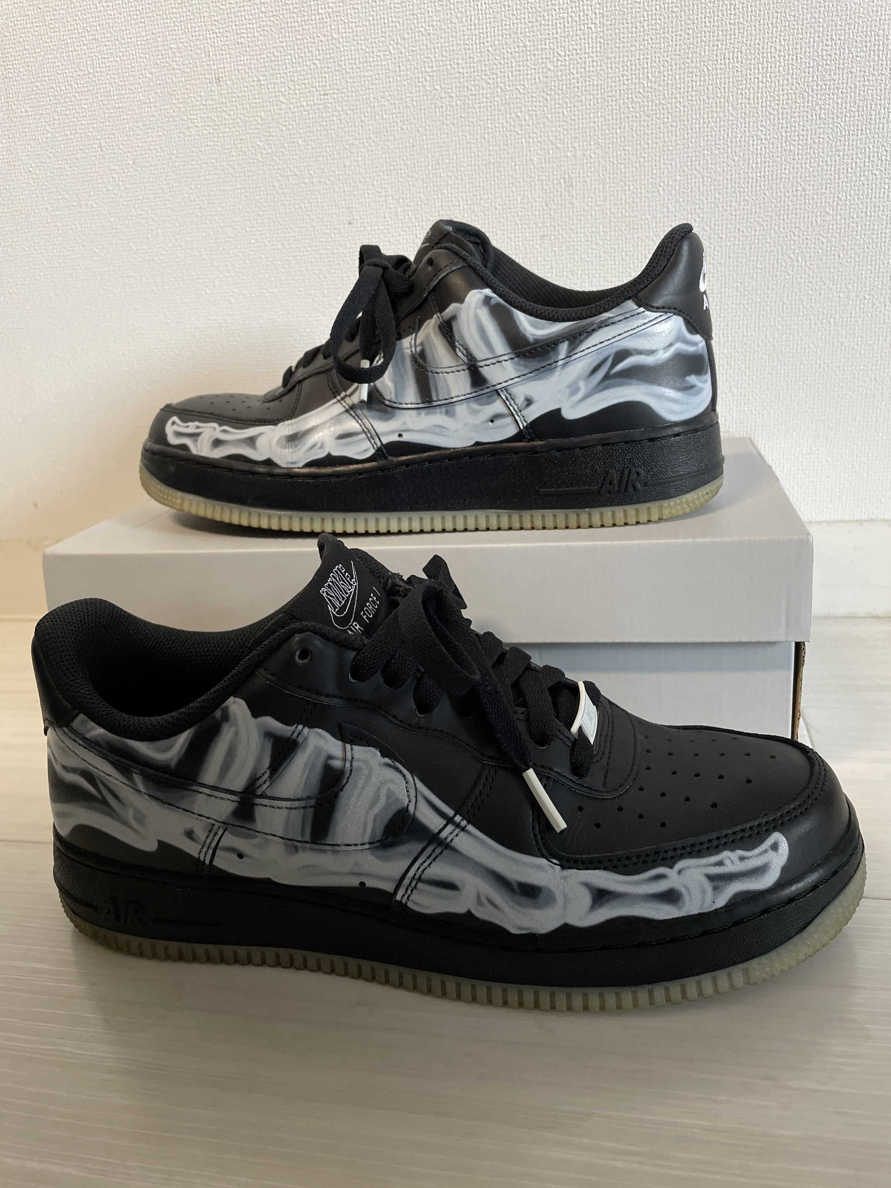 Nike Air Force 1 Low "Black Skeleton"