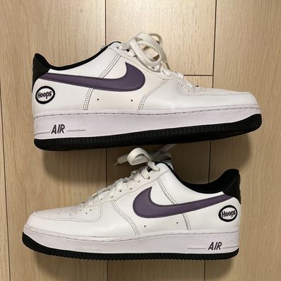 Nike Air Force 1 Low '07 LV8 "White/Canyon Purple/Black"