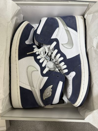 Nike Air Jordan 1 High OG CO.JP "White/Midnight Navy" (2020)(ブリーフケースなし)