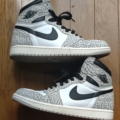Nike Air Jordan 1 High OG "White Cement/Safari"