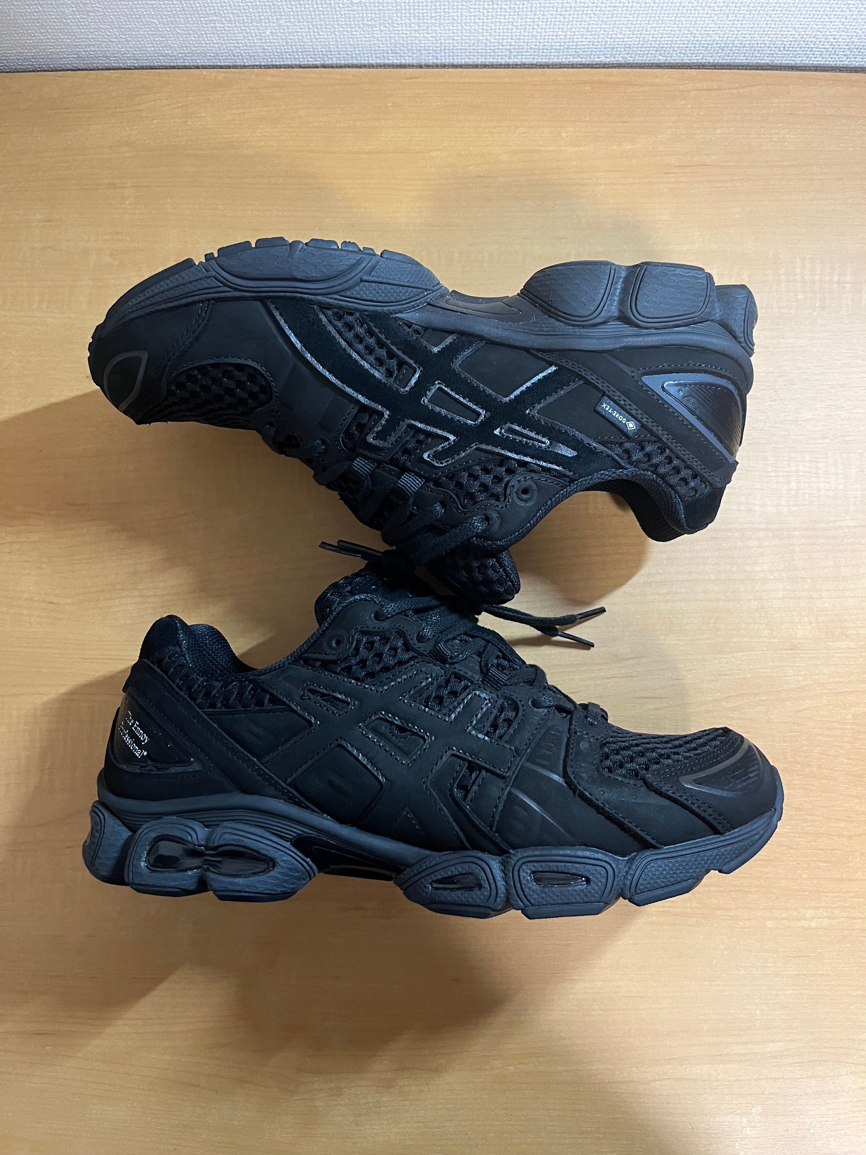 ENNOY × Stylistshibutsu × Asics Gel-Nimbus 9 GORE-TEX "Triple Black"