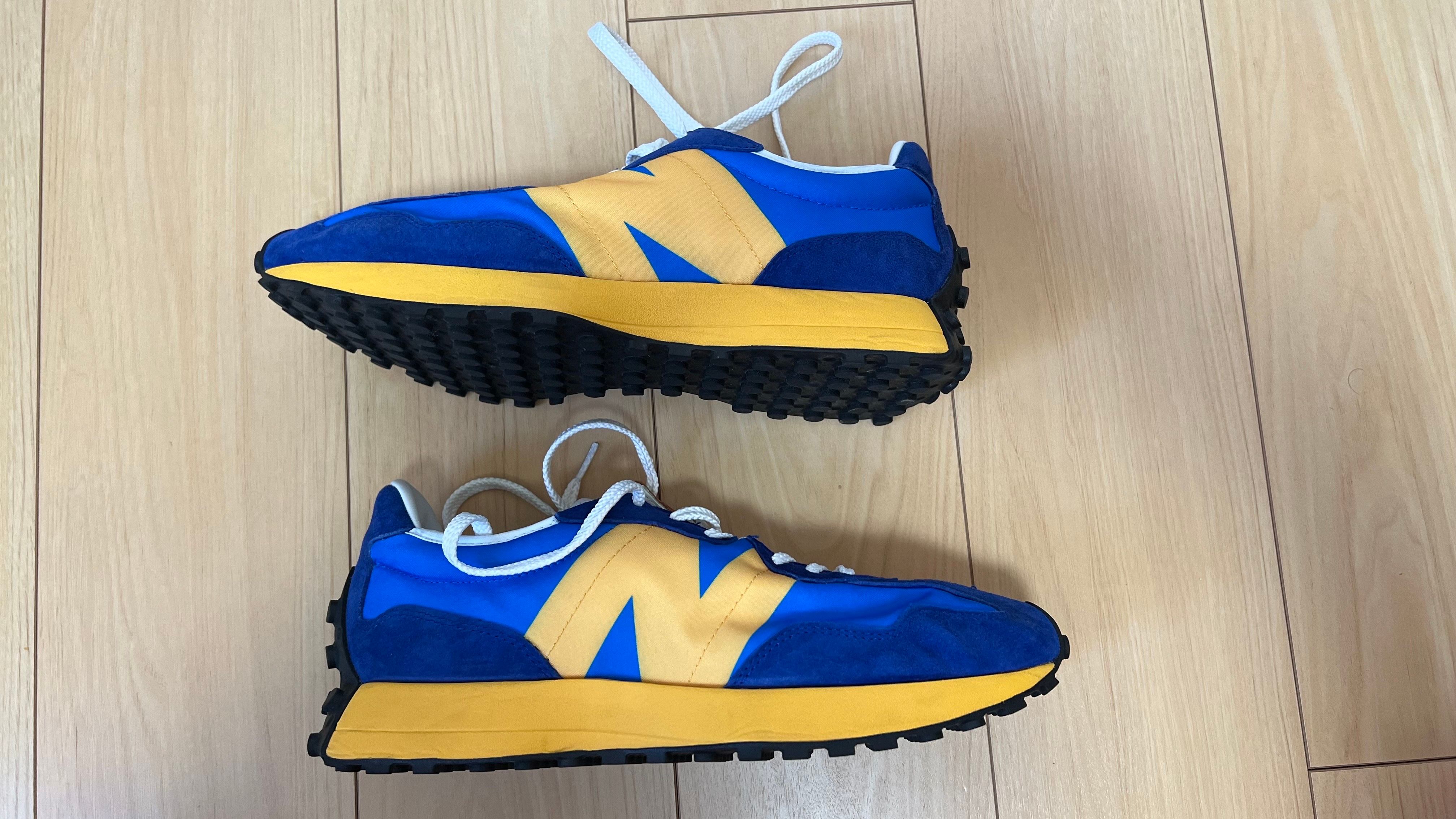 New Balance 327 "Marine Blue/Orange"