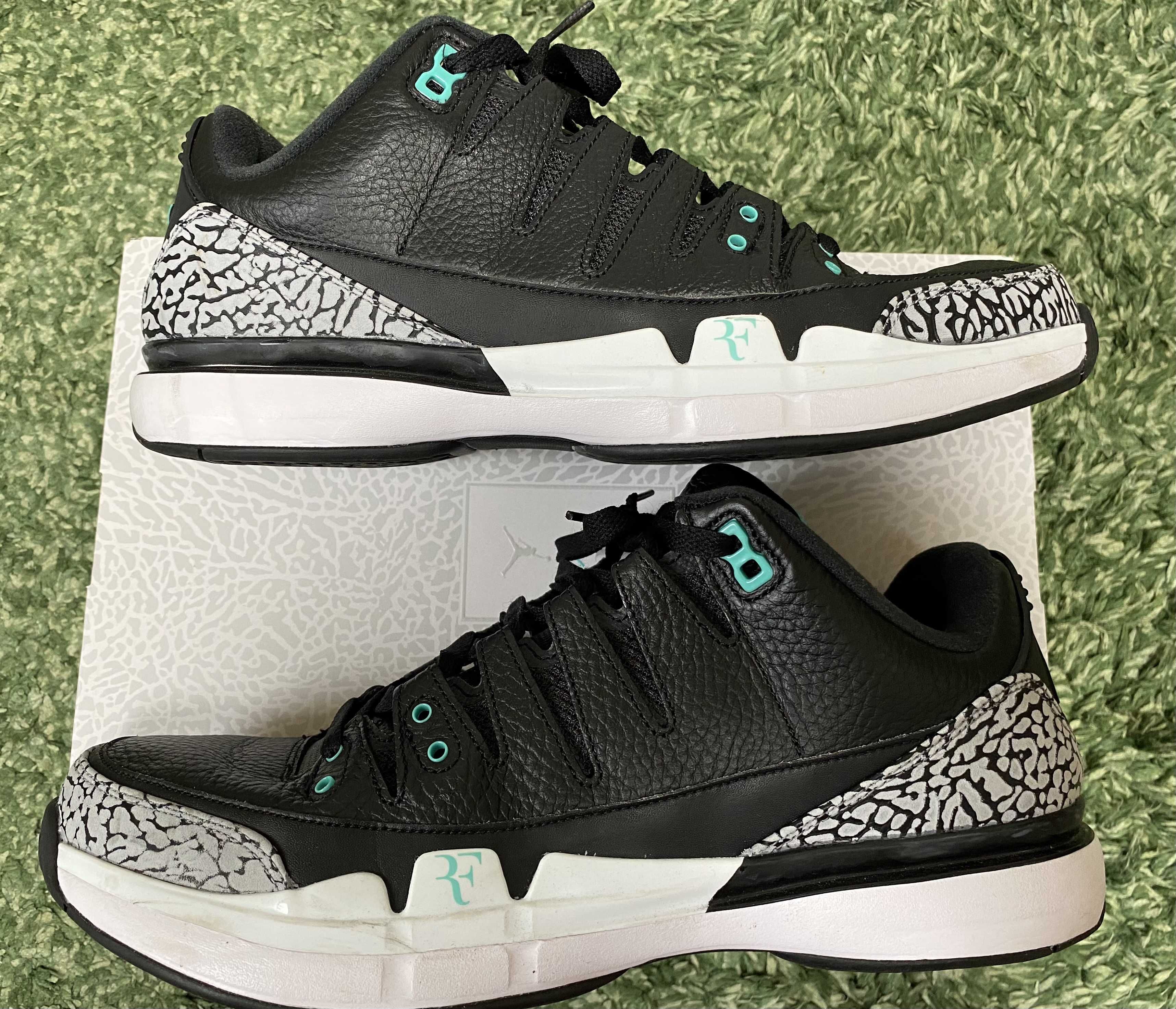 atmos × Nike Zoom Vapor AJ3 "Elephant/Safari"