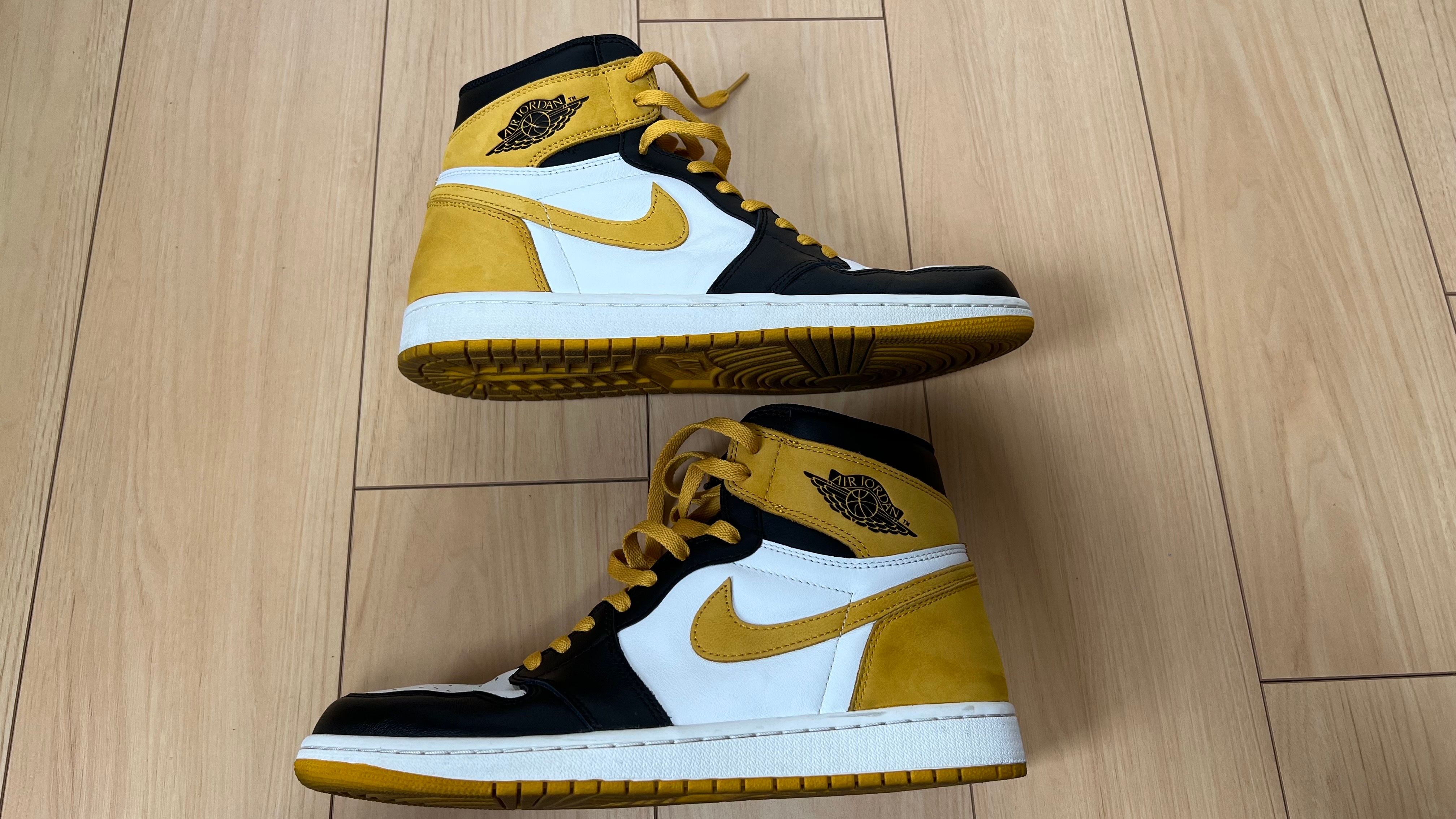 Nike Air Jordan 1 Retro High OG "Black Toe/Yellow Ochre"