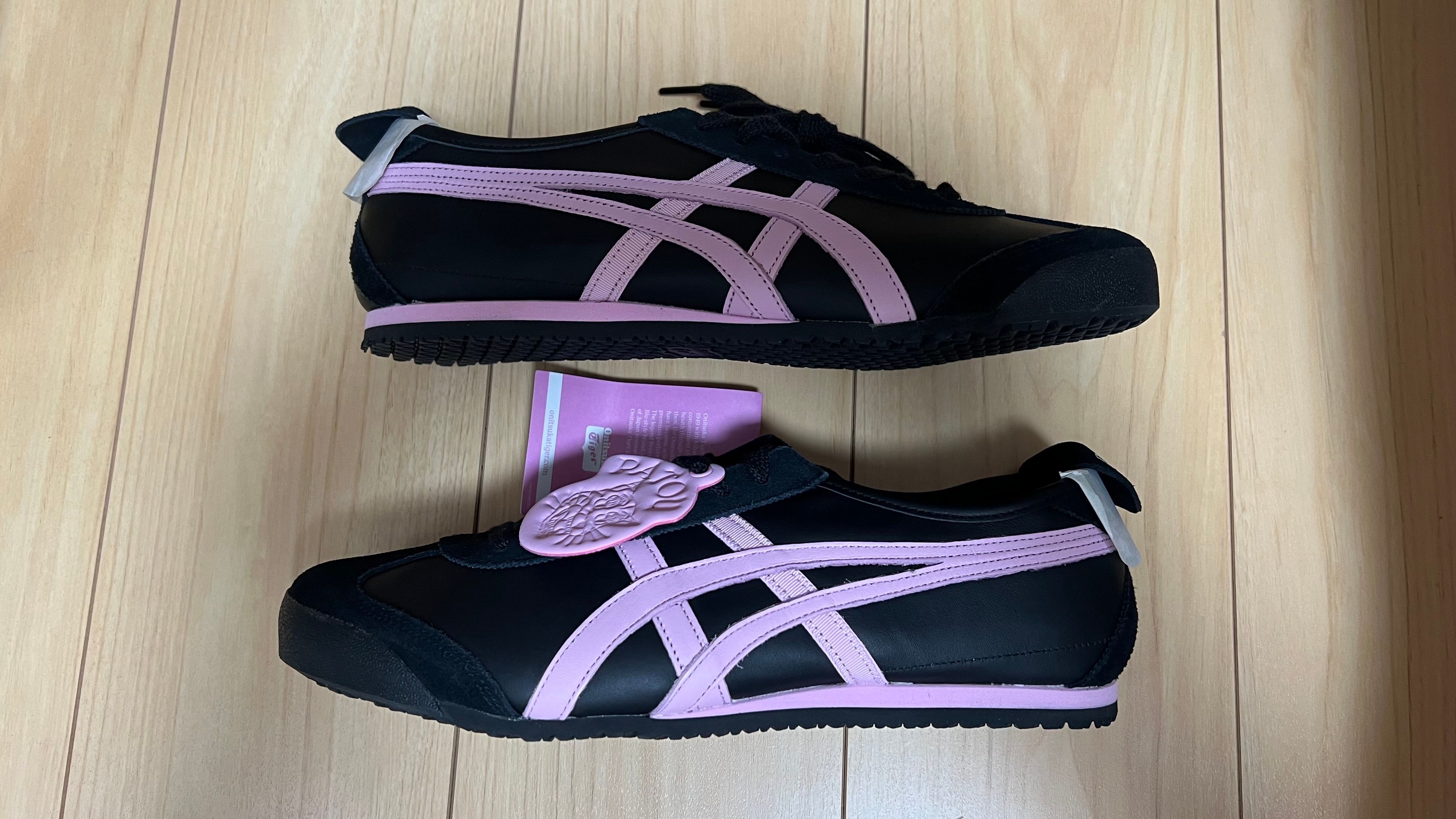 PATOU × Onitsuka Tiger Mexico 66 "Black/White"