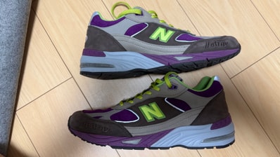 Stray Rats × New Balance 991 Made In England "Purple"
