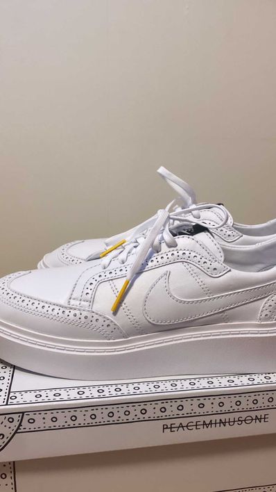 PEACEMINUSONE × Nike Kwondo1 "White" / G-DRAGON