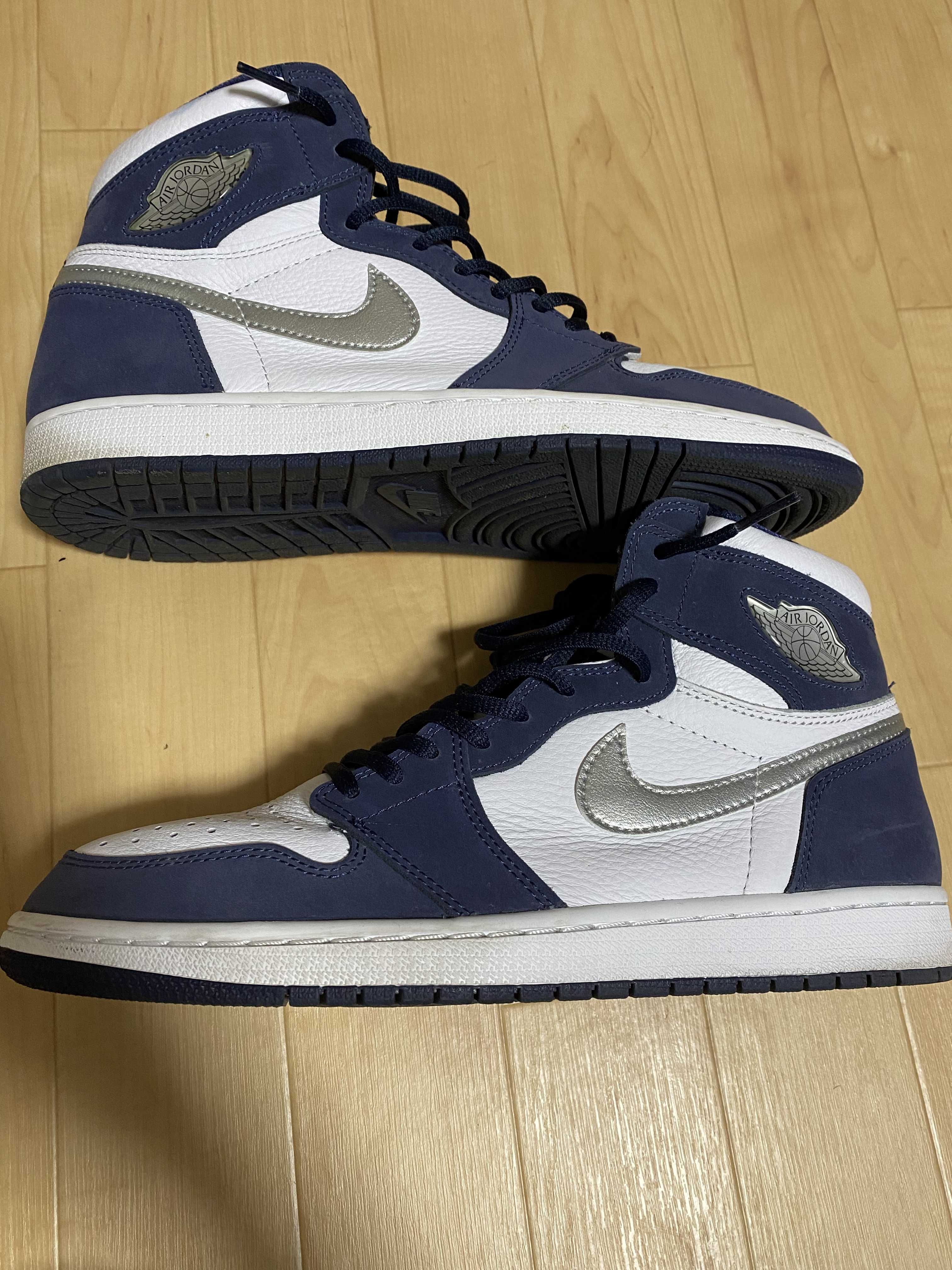 Nike Air Jordan 1 High OG CO.JP "White/Midnight Navy" (2020)(ブリーフケースなし)