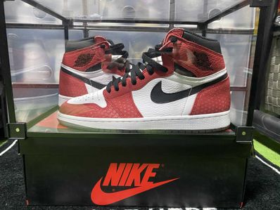 Spiderman × Nike Air Jordan 1 Origin Story "Gym Red/White/Photo Blue/Black"