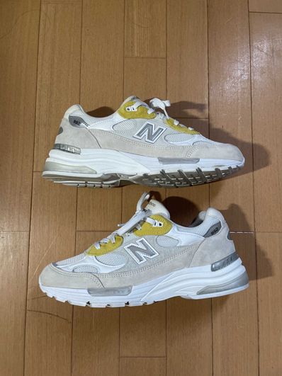 Paperboy × New Balance 992 "Fried Egg"