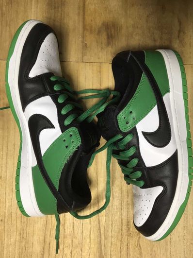 Nike SB Dunk Low Pro "Black and Classic Green"