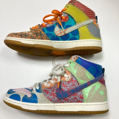 THOMAS CAMPBELL × Nike SB Dunk High "Ice Jade/Circuit Orange-Sail"