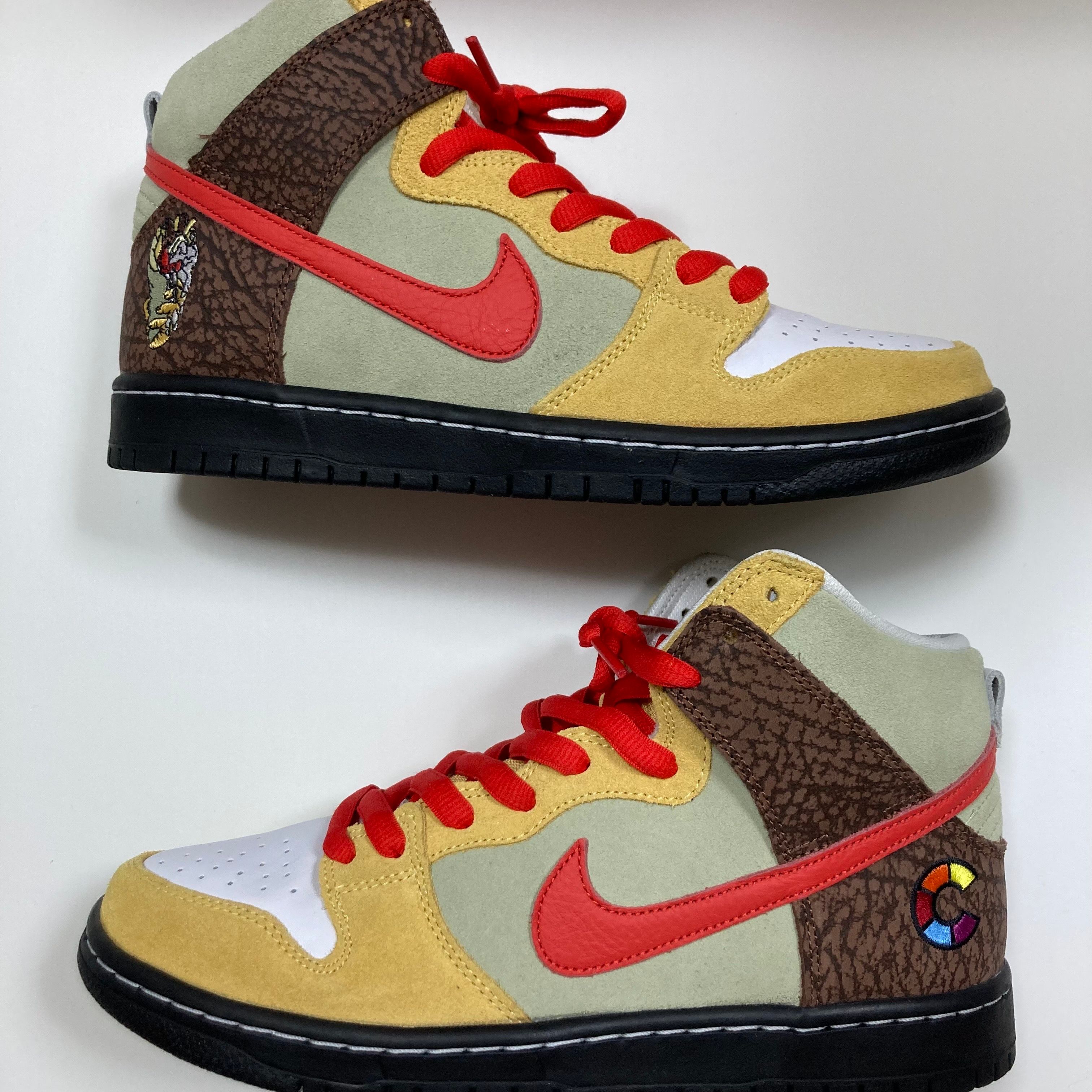 Color Skates x Nike SB Dunk High "Kebab And Destroy"