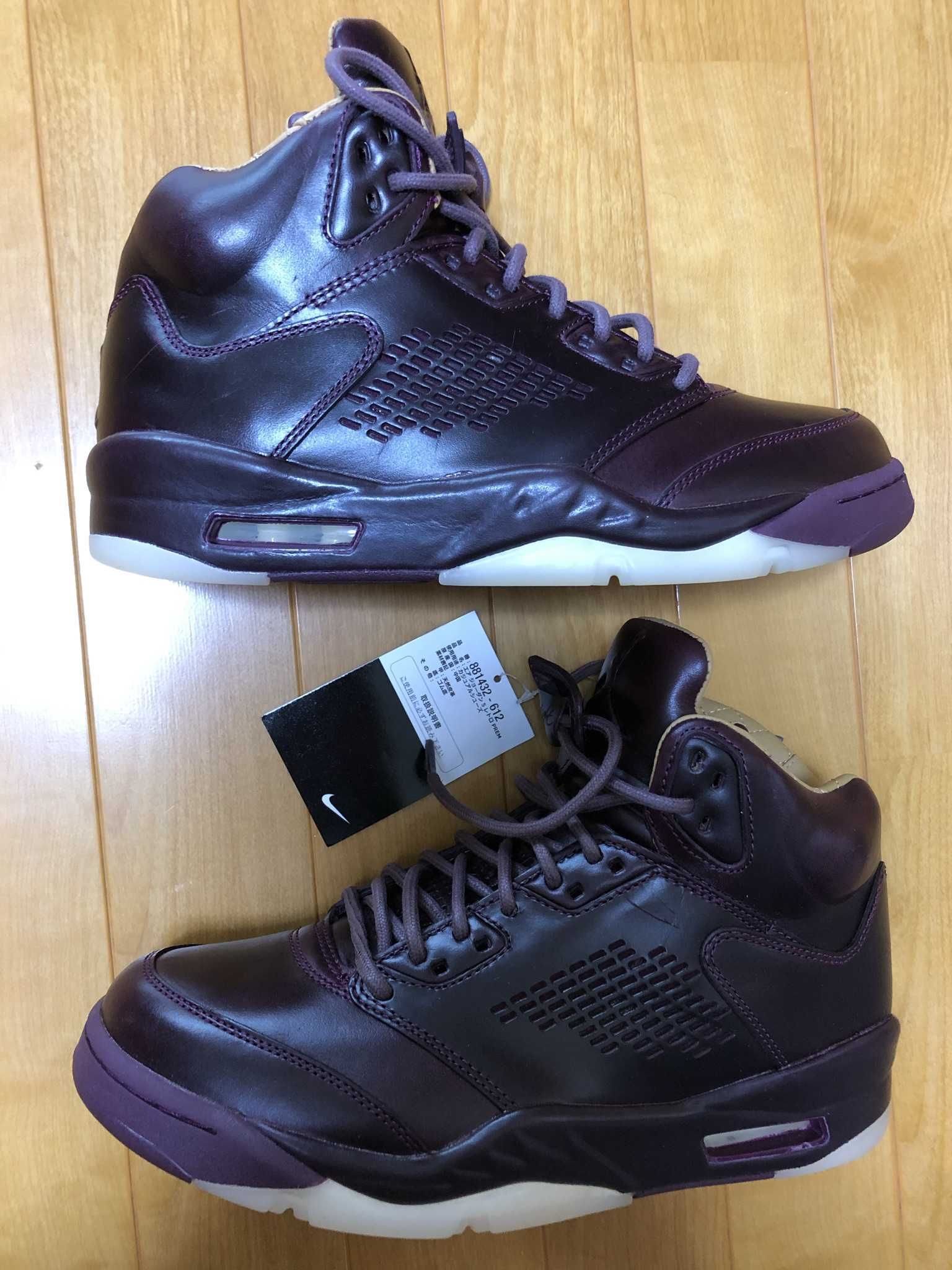 NIKE AIR JORDAN 5 RETRO PREMIUM WINE