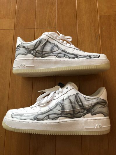 Nike Air Force 1 Low "White Skeleton"