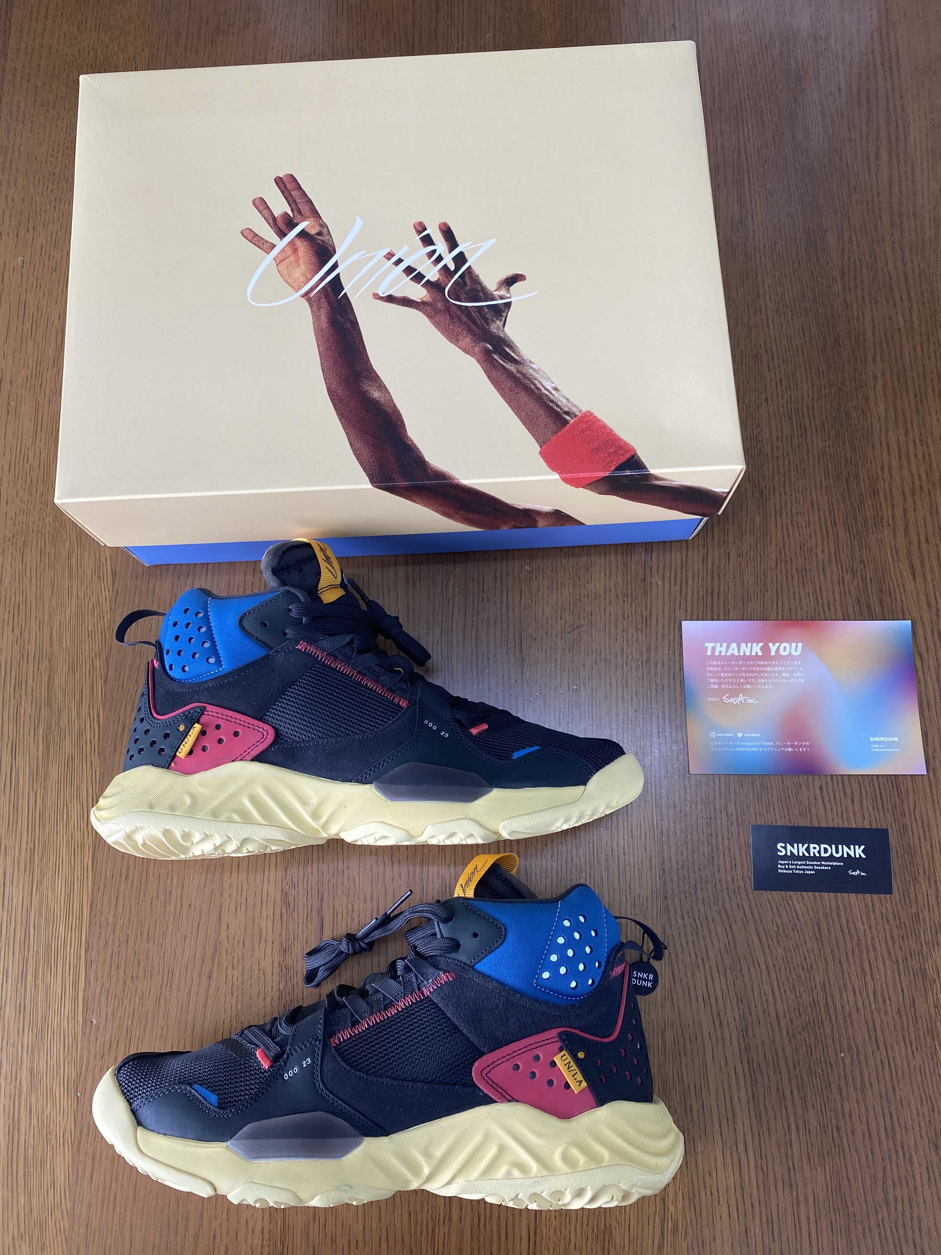 UNION × NIKE JORDAN DELTA MID "OFF NOIR"