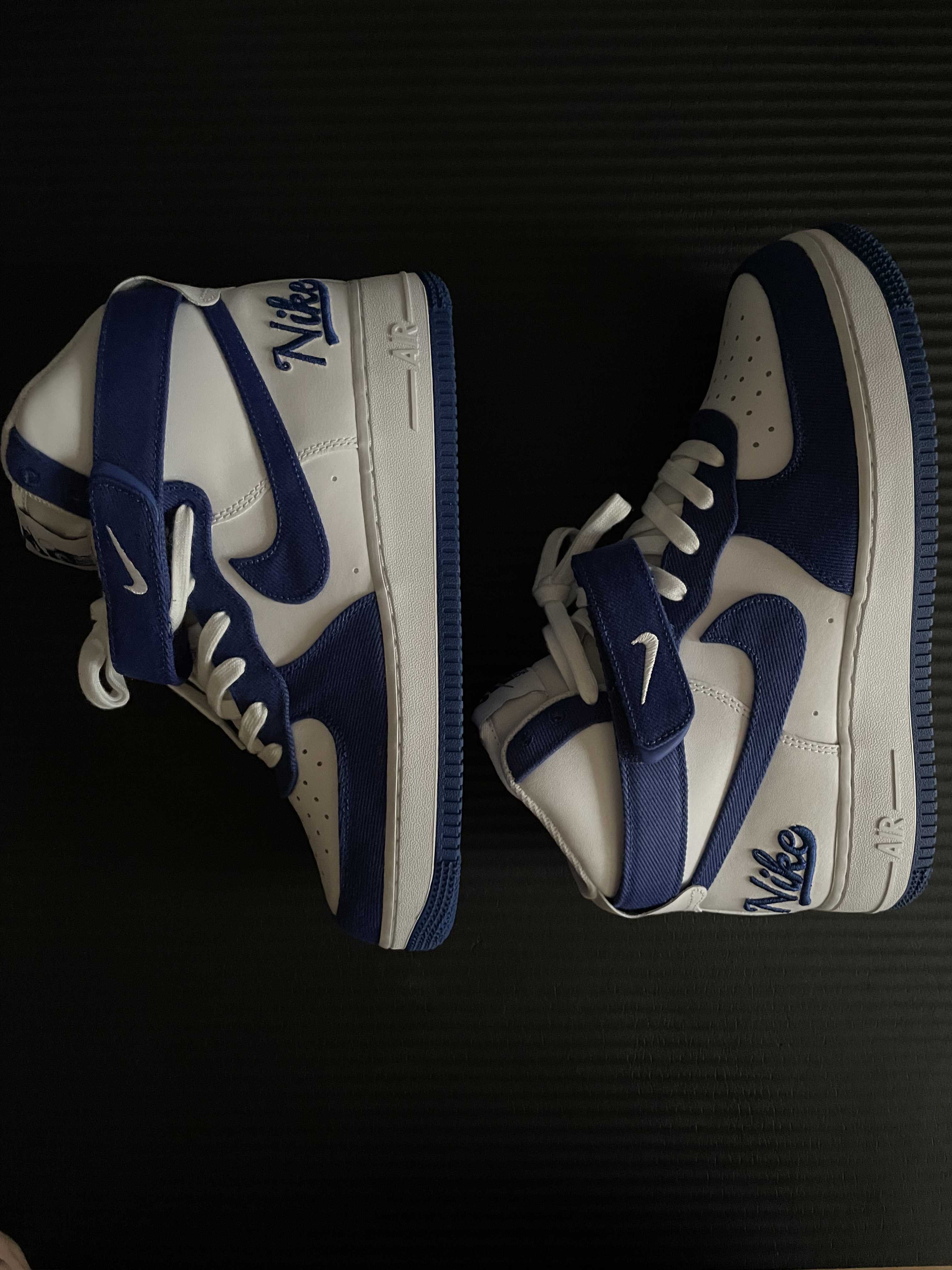 Nike Air Force 1 High EMB "Dodgers"