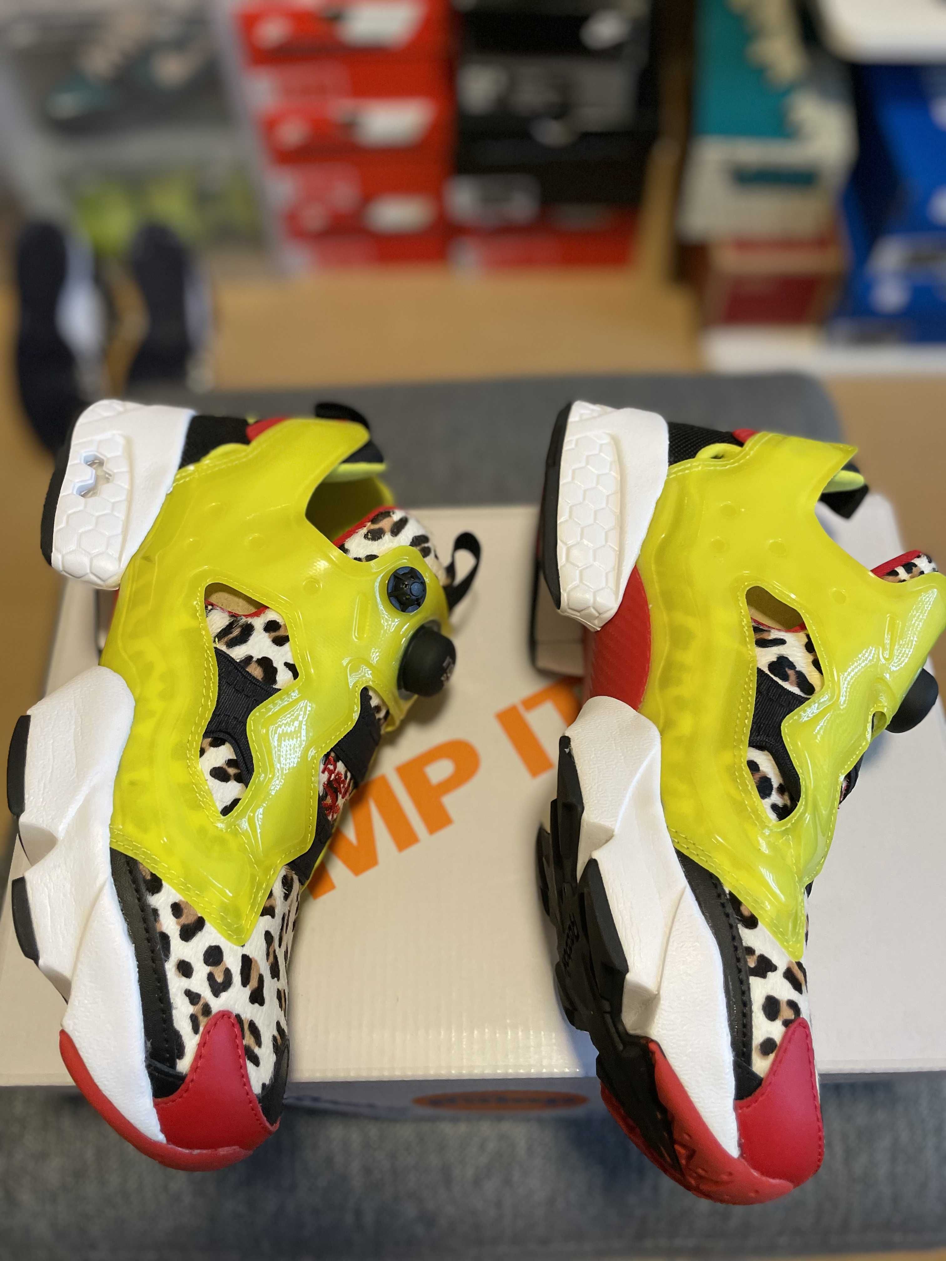 REEBOK × ATMOS INSTAPUMP FURY "CITRON ANIMAL"