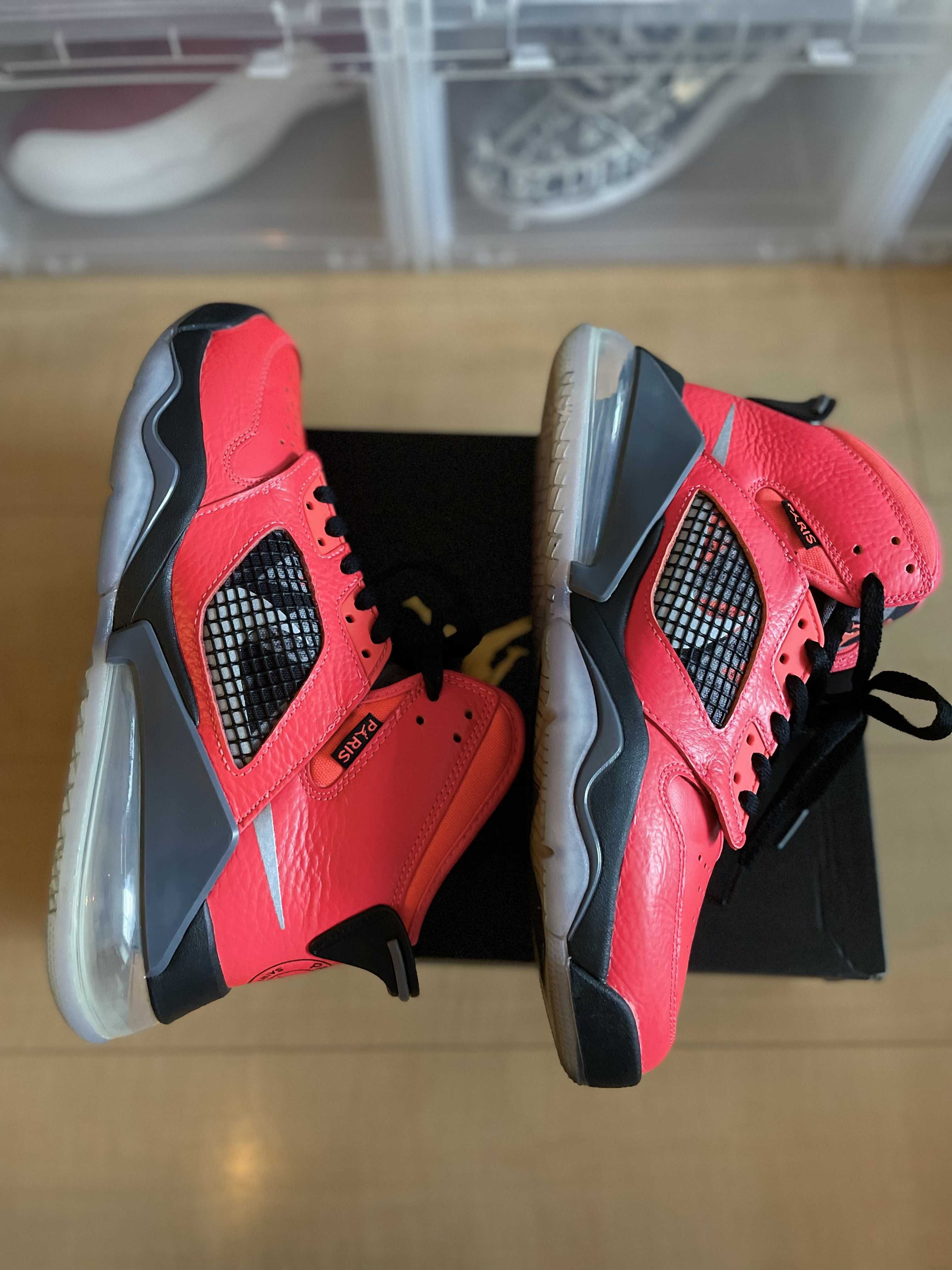 Paris Saint-Germain (PSG) × Nike Jordan Mars 270 "Infrared 23/Reflect Silver-Black"