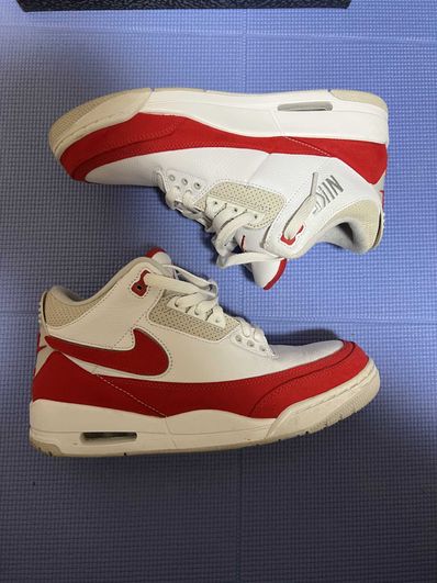 Nike Air Jordan 3 Retro "Tinker White/University Red"
