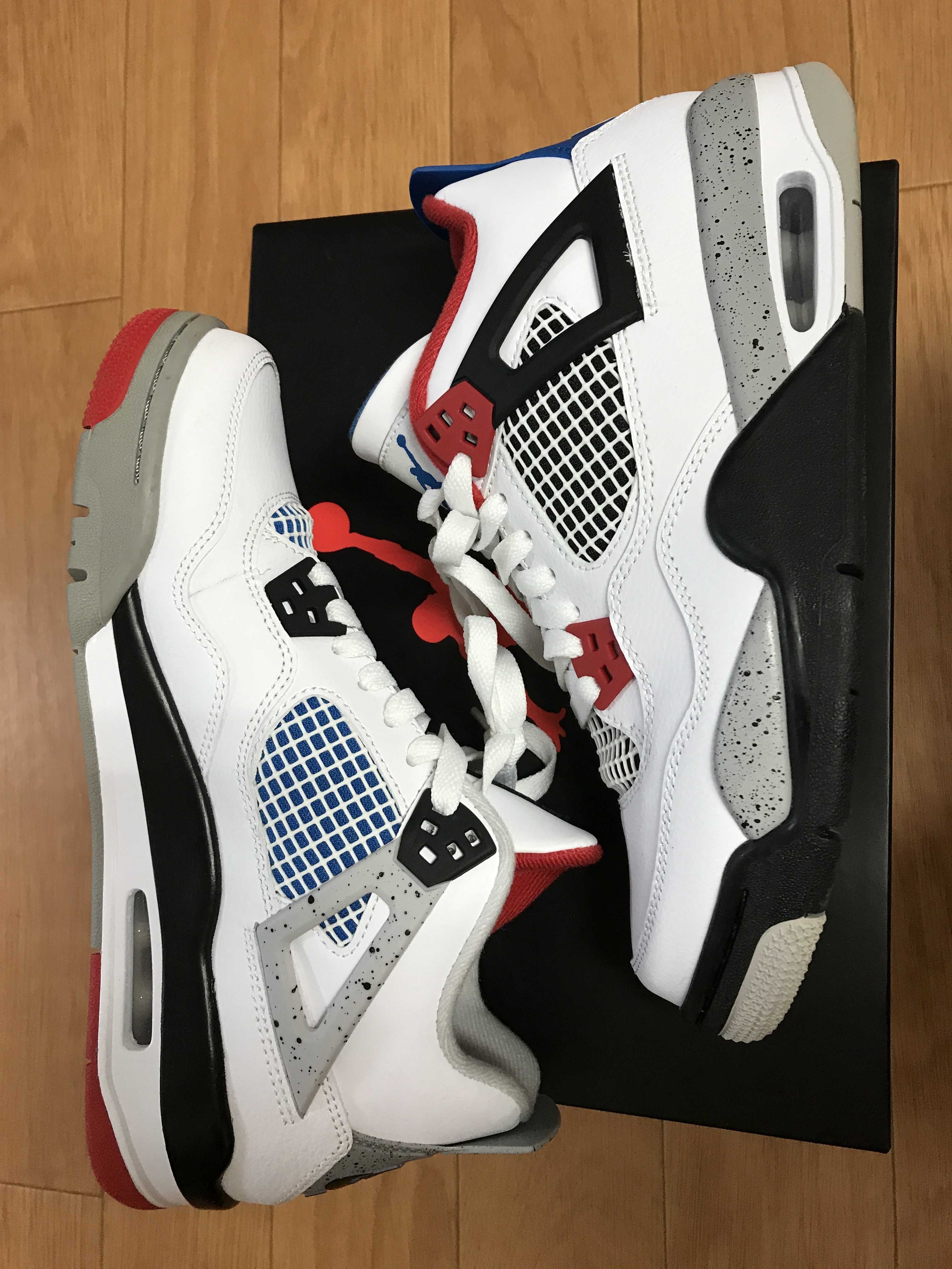 NIKE AIR JORDAN 4 GS WHAT THE 4