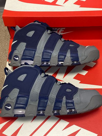 Nike Air More Uptempo '96 "Cool Grey/White/Midnight Navy"
