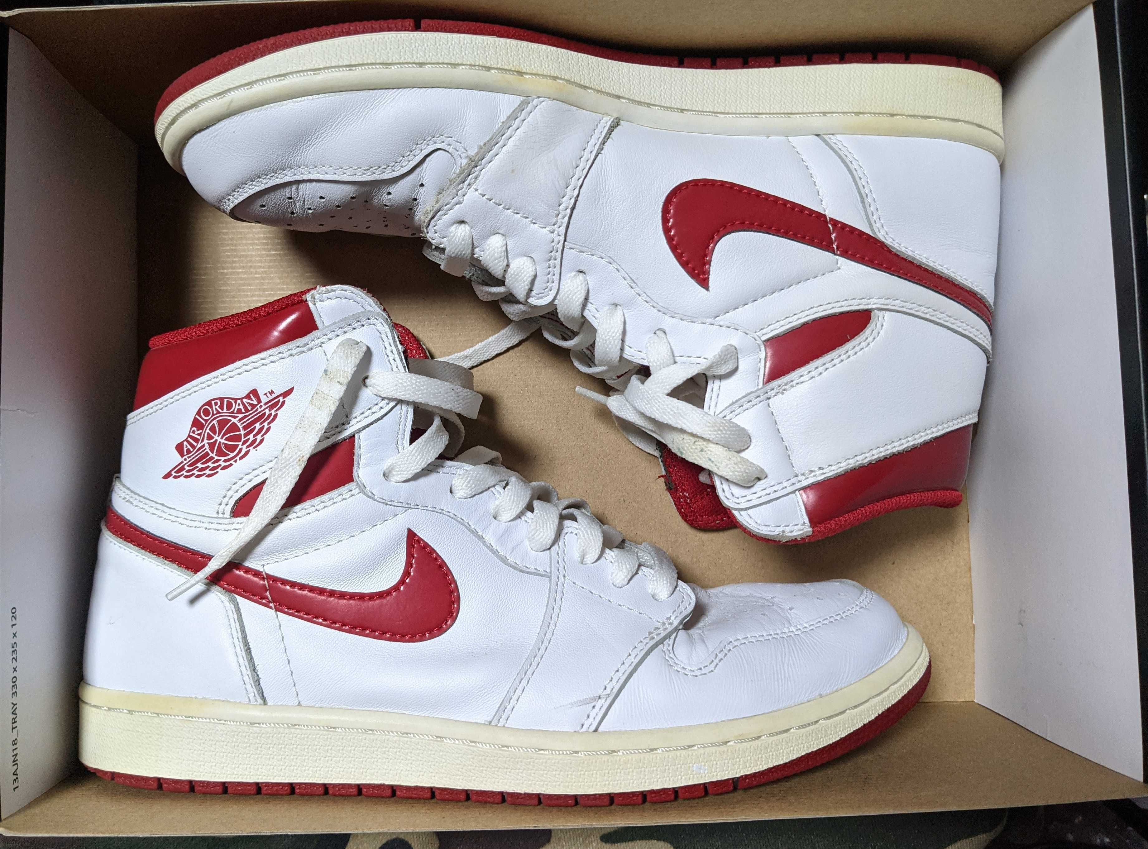 Nike Air Jordan 1 High OG "Metallic Red" (2017)