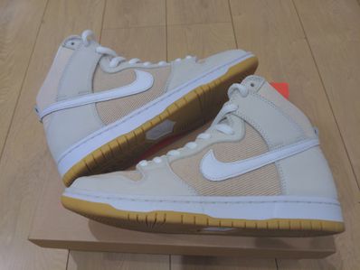 Nike SB Dunk High Pro ISO "Orange Label Unbleached Natural"
