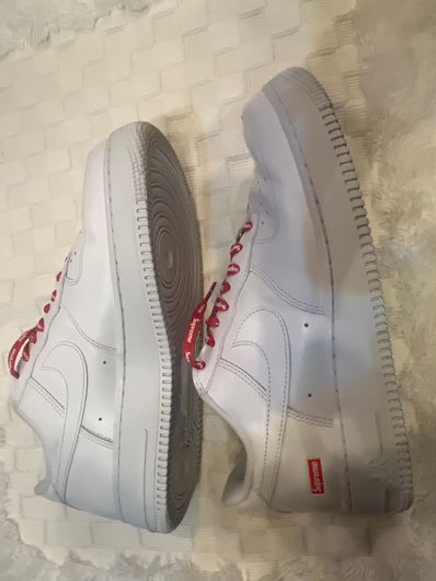 Supreme × Nike Air Force 1 Low "White"