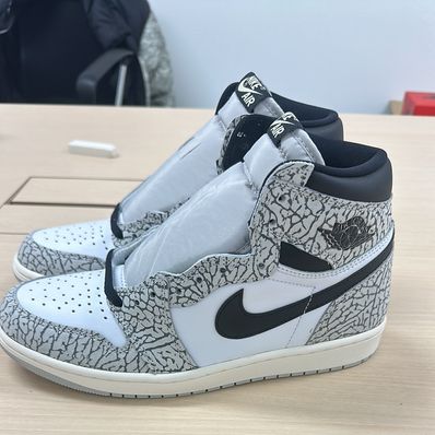 Nike Air Jordan 1 High OG "White Cement/Safari"
