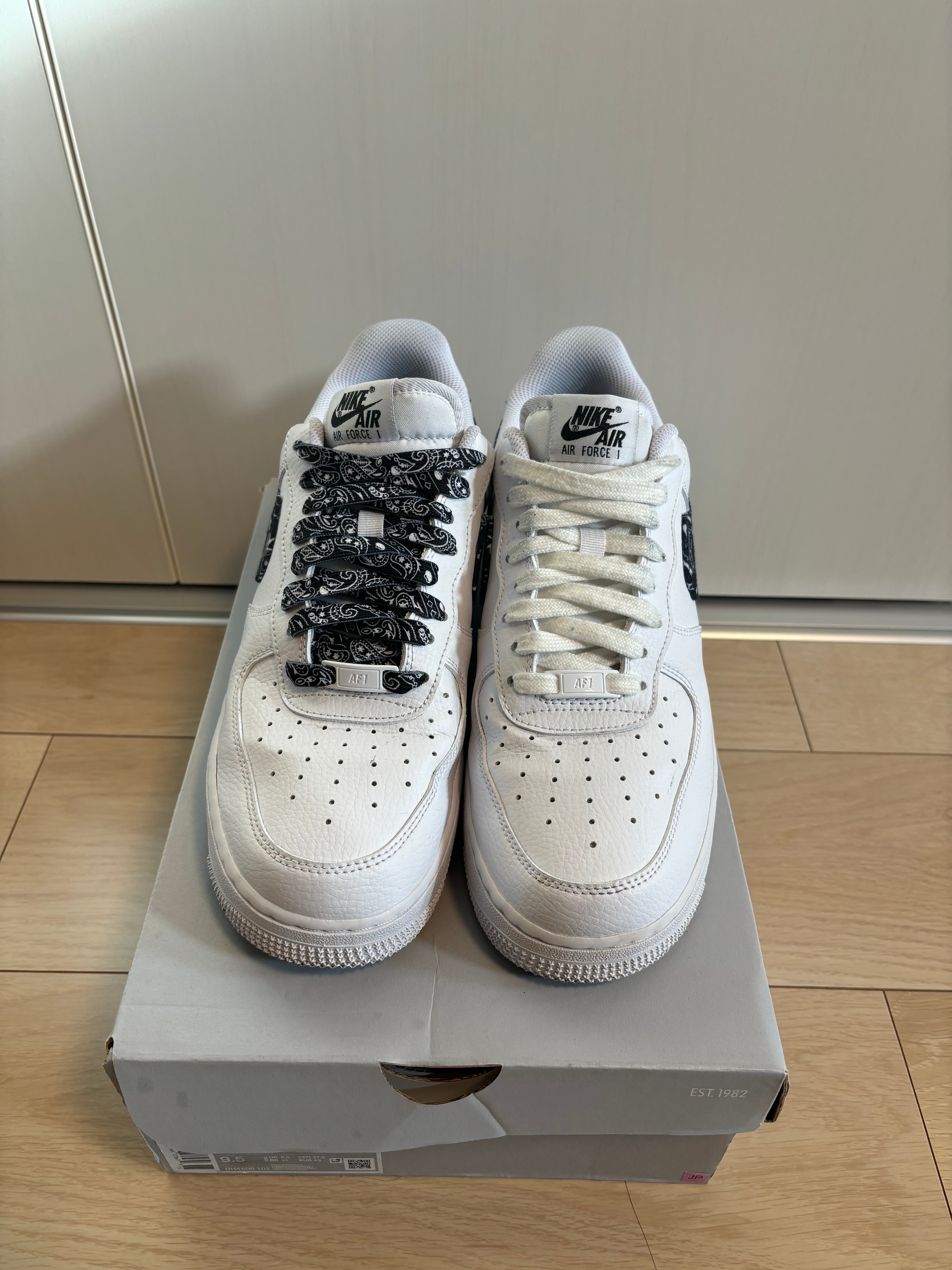 Nike Women's Air Force 1 Low '07 Essential "Black Paisley"