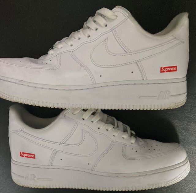 Supreme × Nike Air Force 1 Low "White"