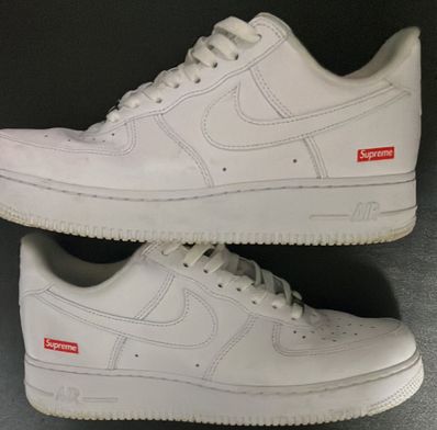 Supreme × Nike Air Force 1 Low "White"